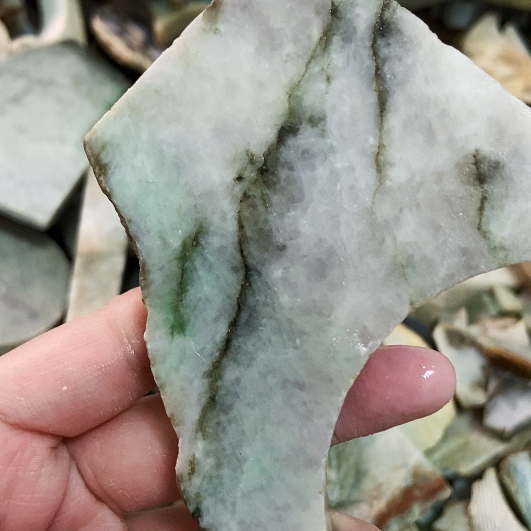 翡翠未镶嵌颈饰天然翡翠