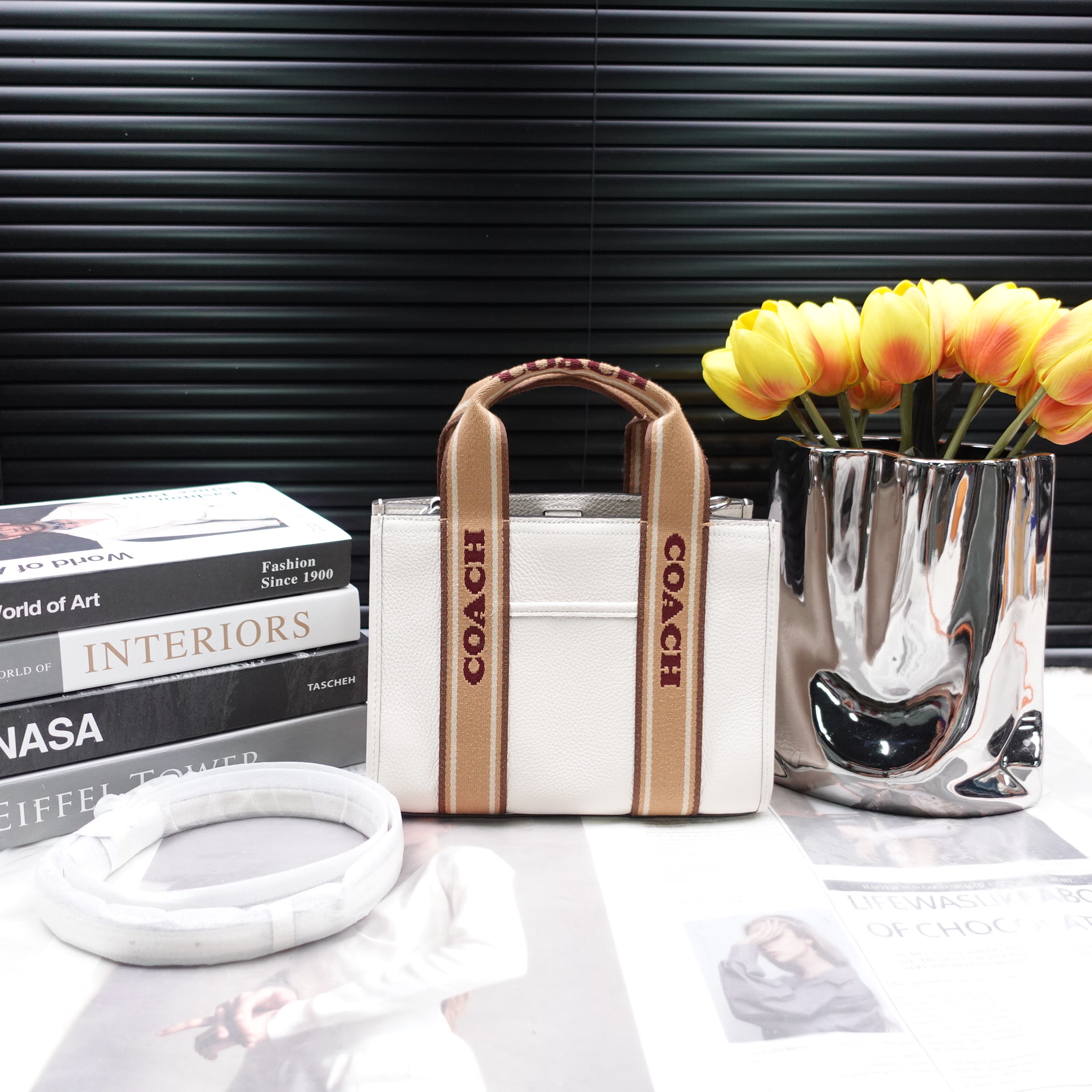 95新 COACH/蔻驰 单肩包/T10295119