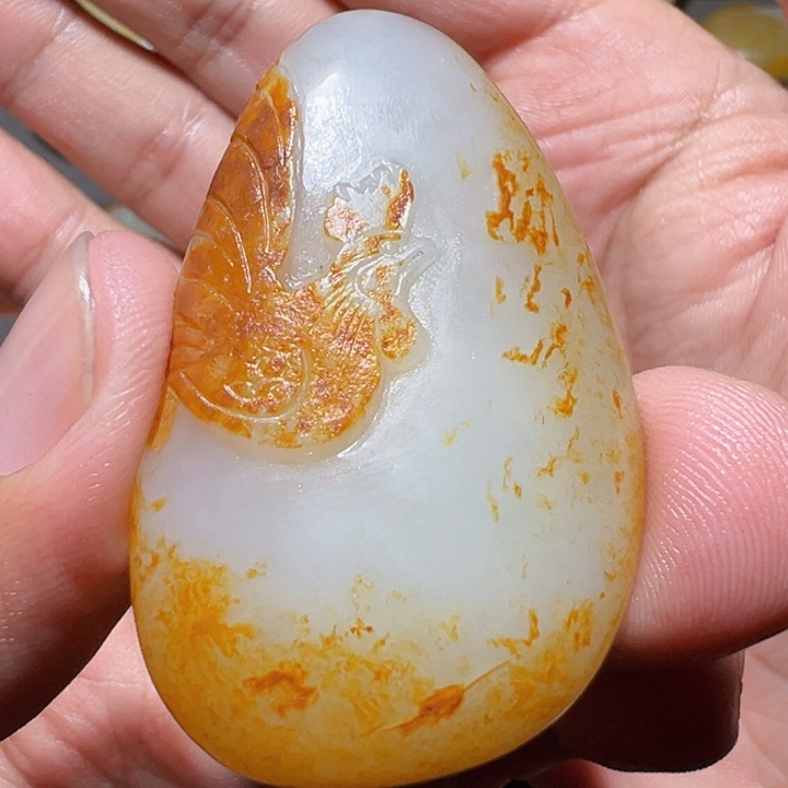 颈饰未镶嵌和田玉四**缘