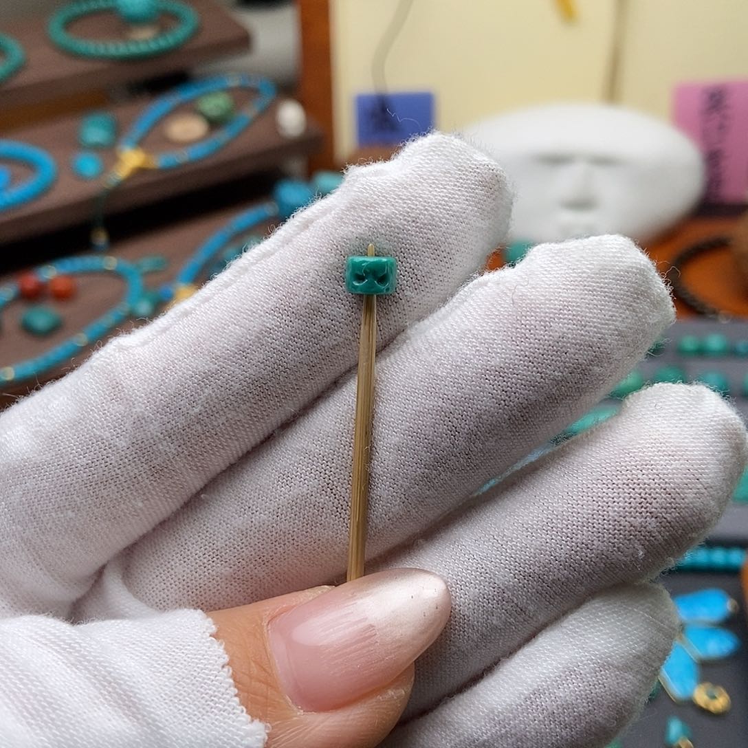 绿松石未镶嵌绿松石配饰h