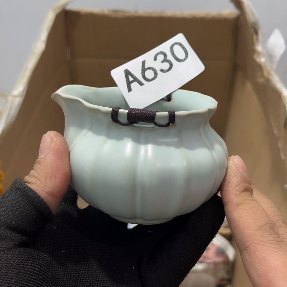 宁***维瓷片茶摆件工艺品摆件666