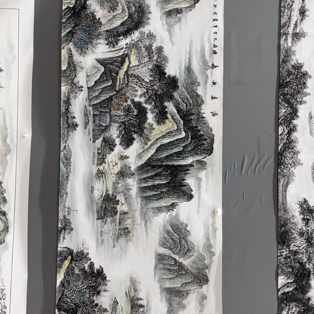 莫兆华老师小六尺画心