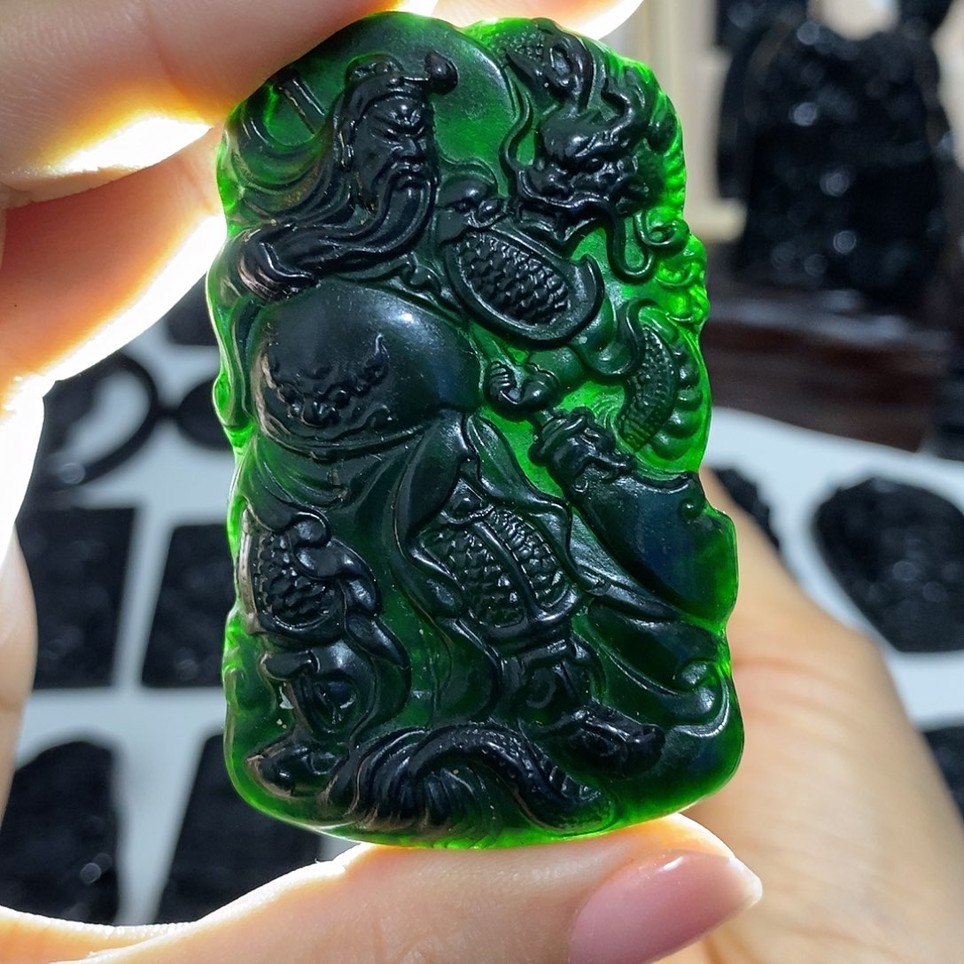 岫玉未镶嵌纯天然岫玉颈饰