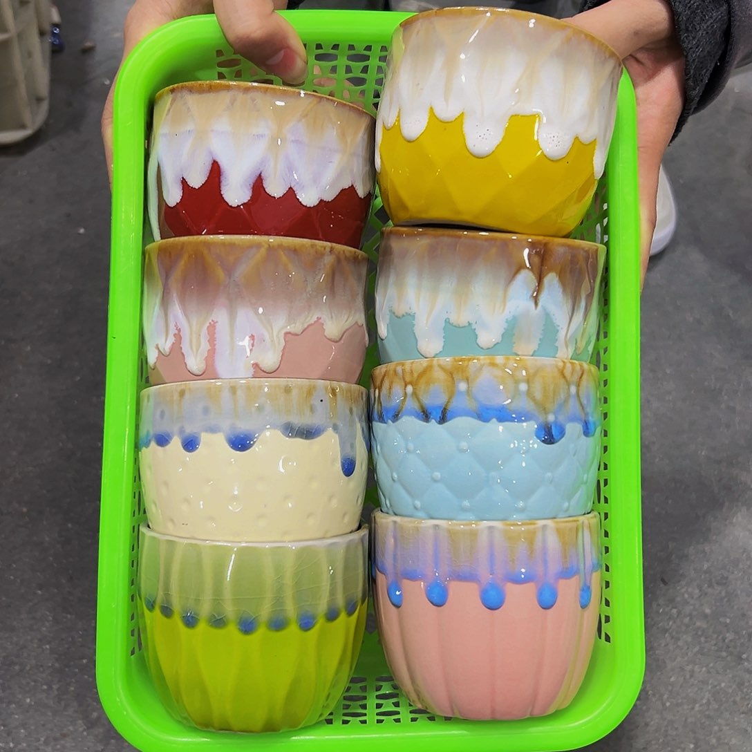 陶瓷口径9高度8厘米