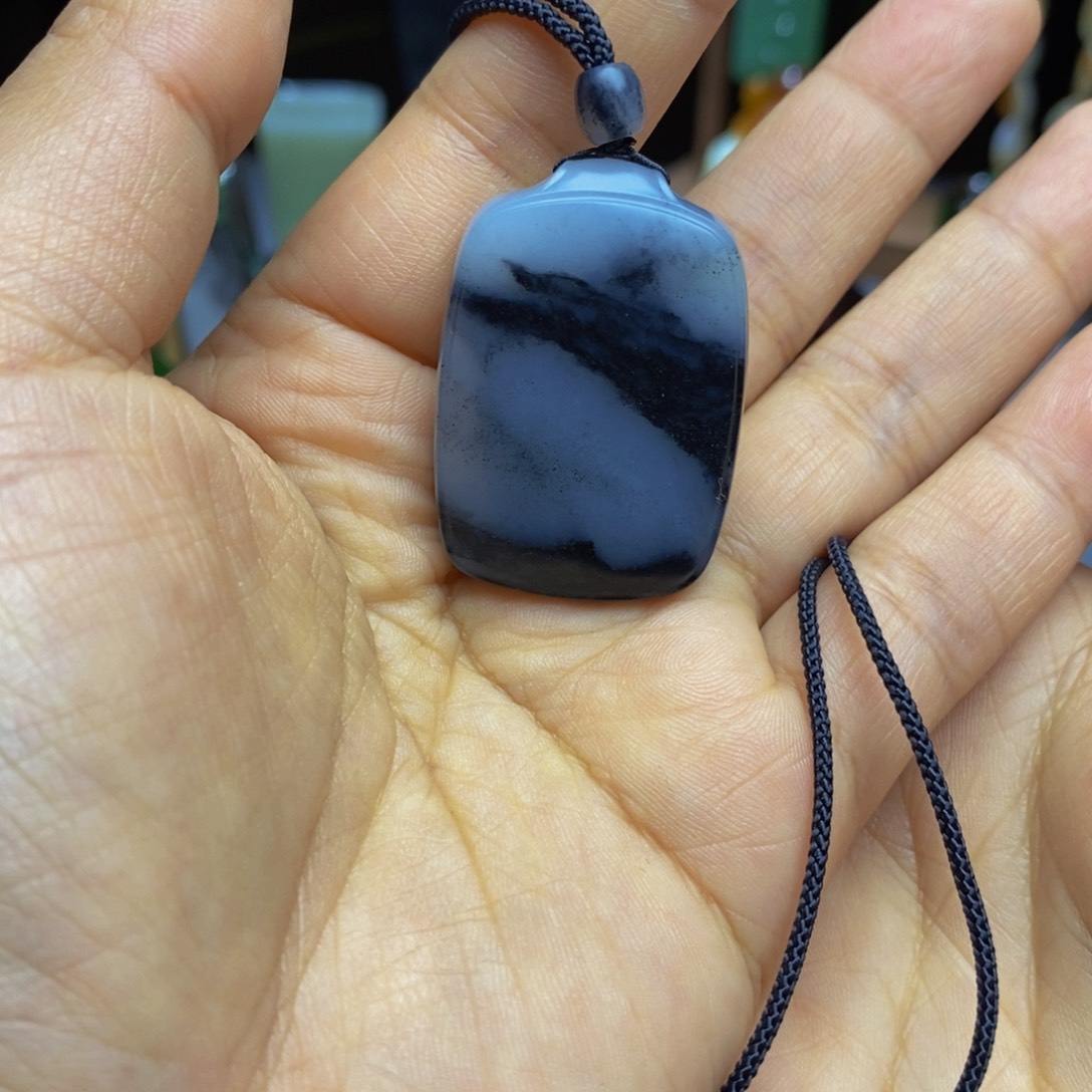 和田玉颈饰未镶嵌东**白