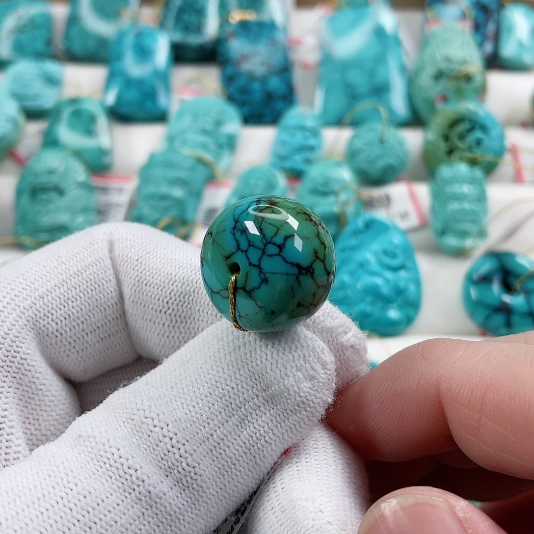 绿松石颈饰未镶嵌直径19.5