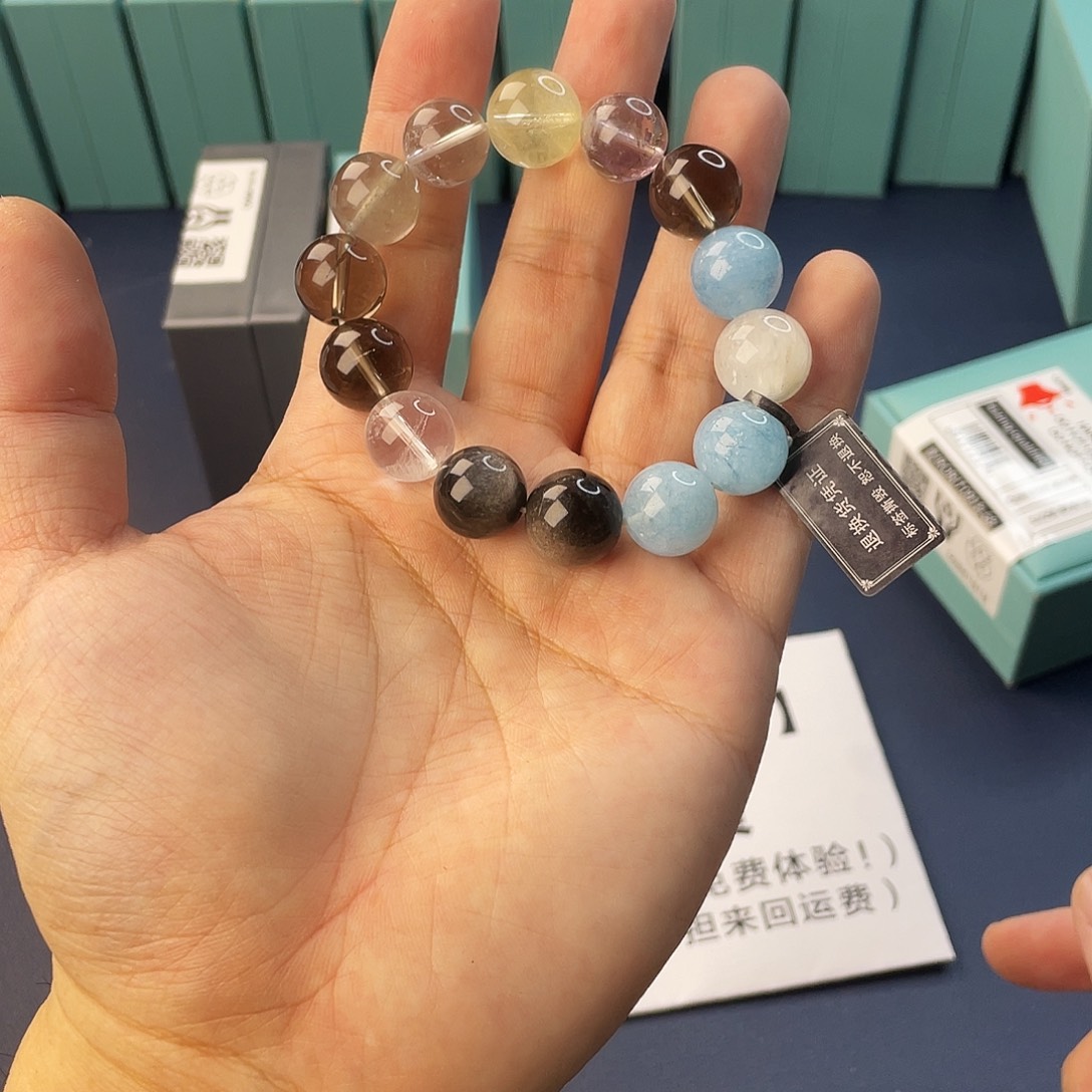 手链银S925镶嵌水晶