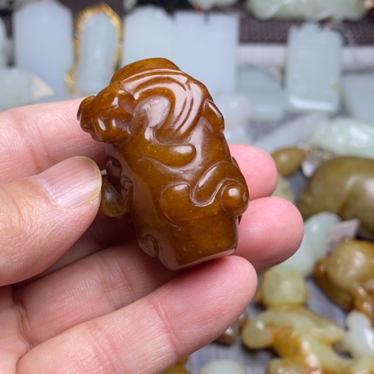 【闪购商品】和田玉（糖玉）颈饰未镶嵌