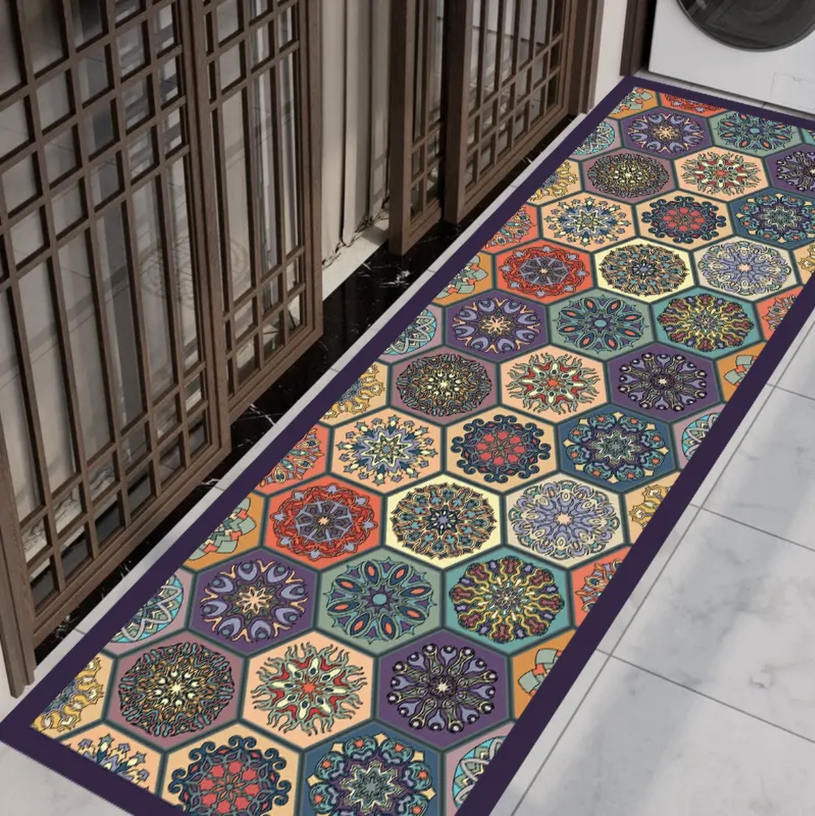 Z116-【60*200cm】硅藻泥简约轻奢厨房可裁剪吸水耐磨卧室阳台飘窗