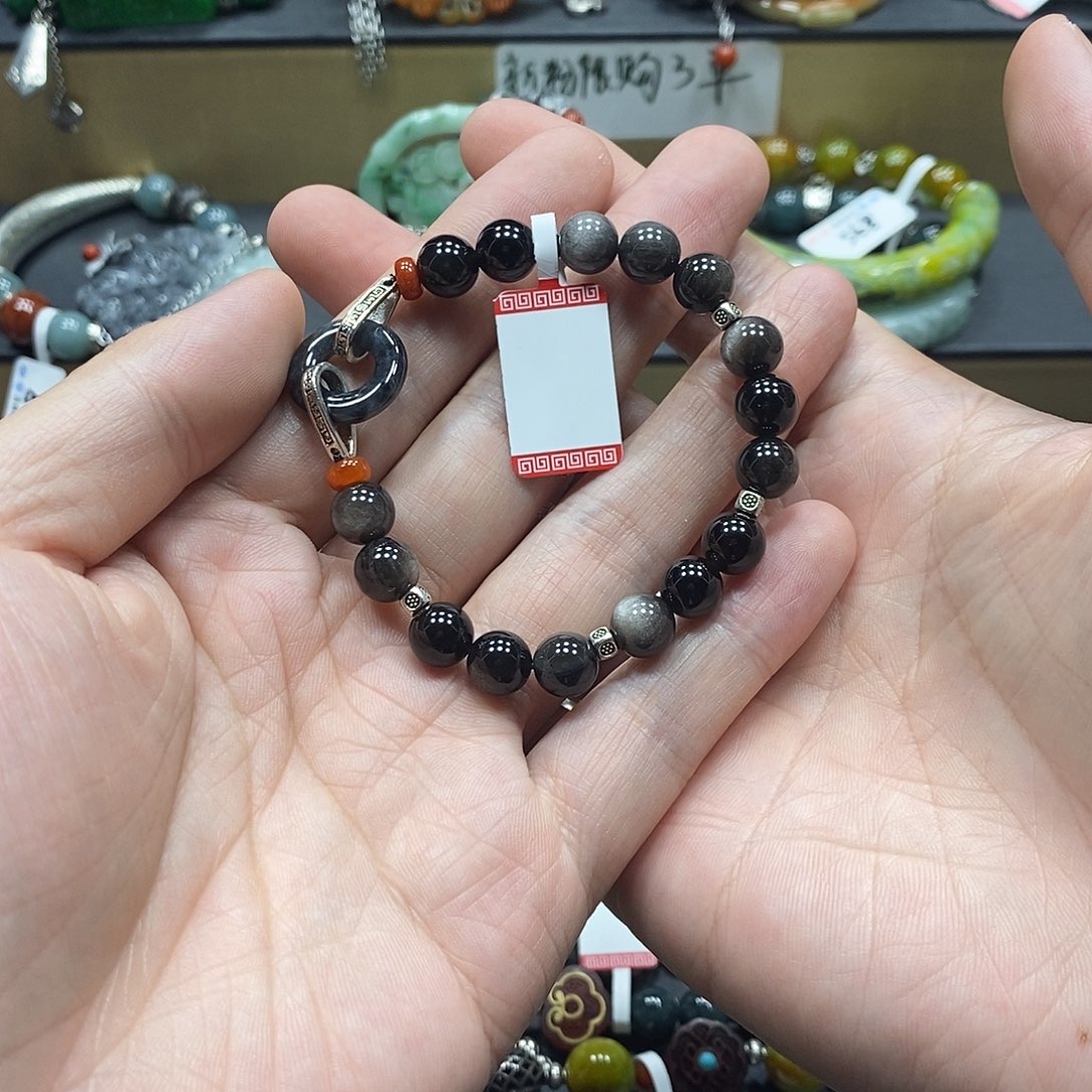 未镶嵌手链翡翠手链