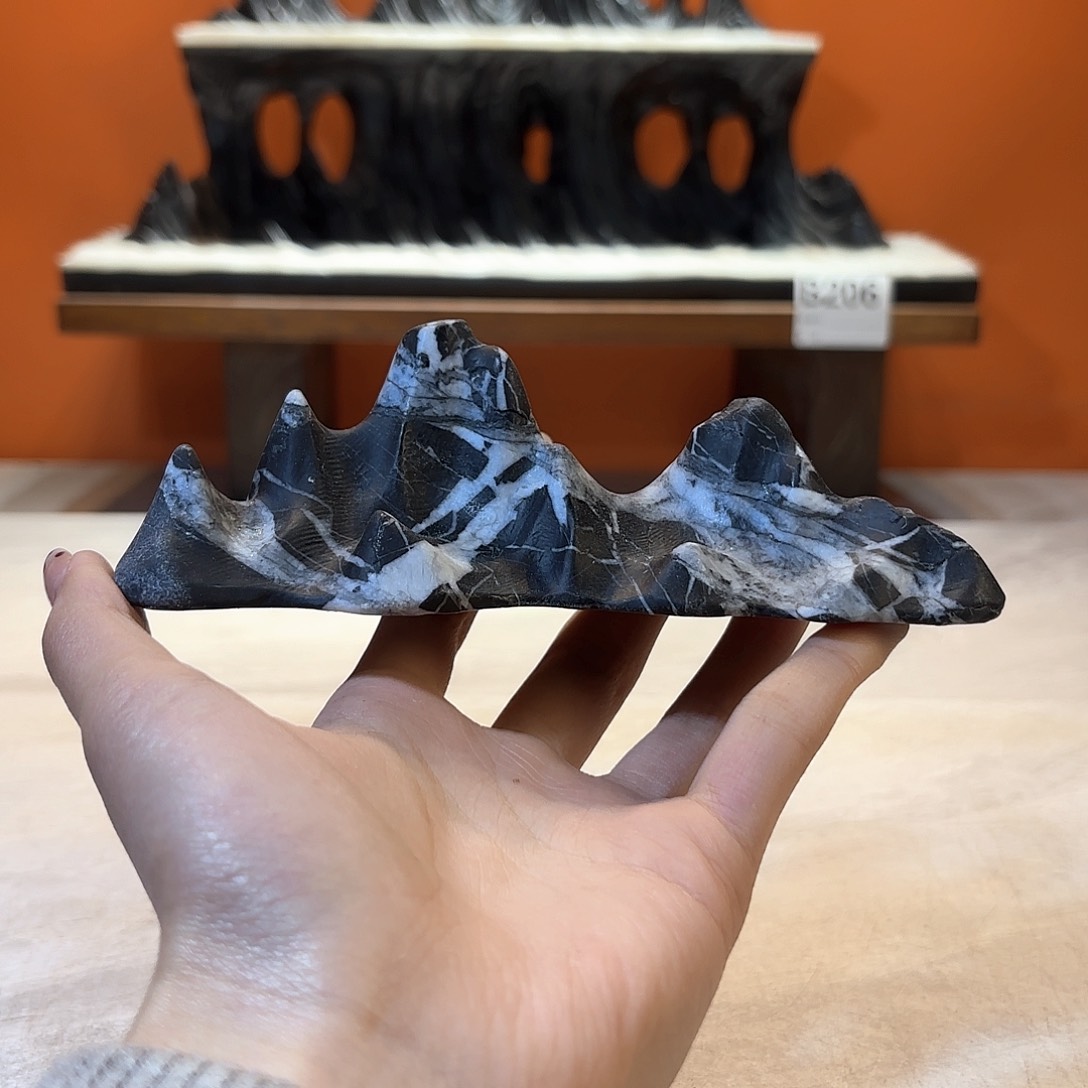 摆件灵璧石奇石摆件 