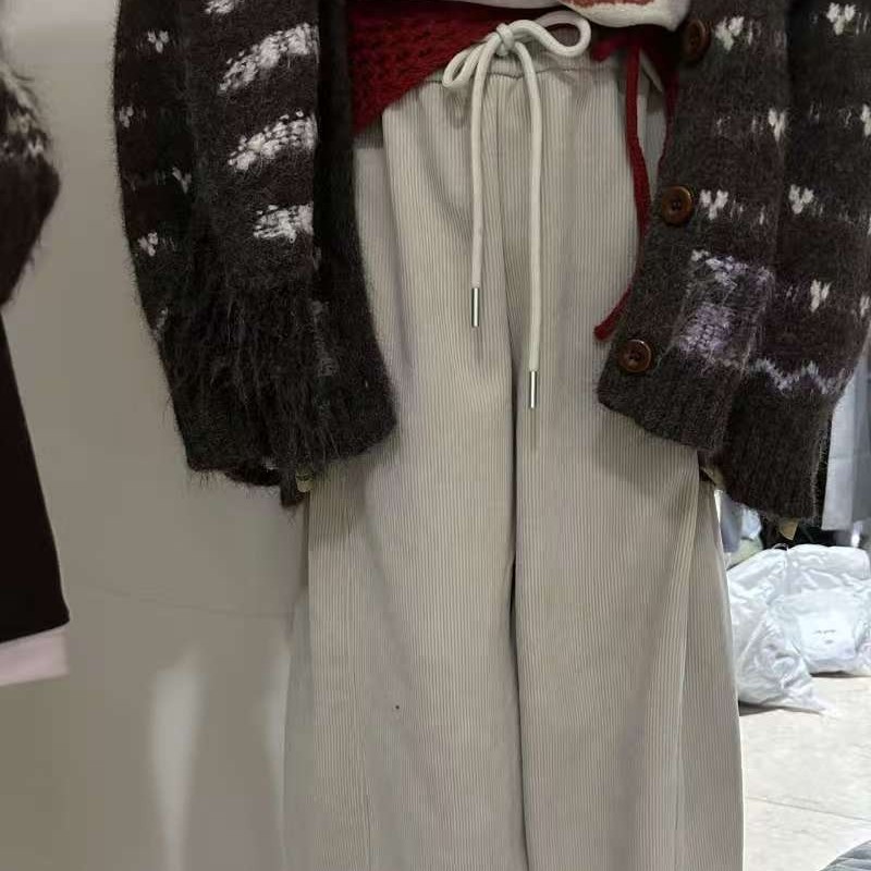 极简女主|韩国东大门2025早秋新款舒适日常休闲百搭裤秋冬女款