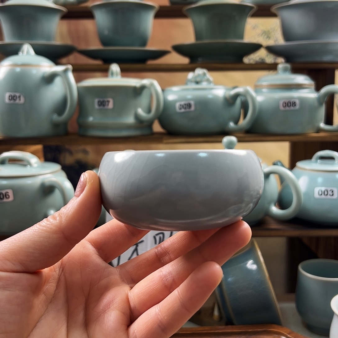 仿古月白禅定杯福利价