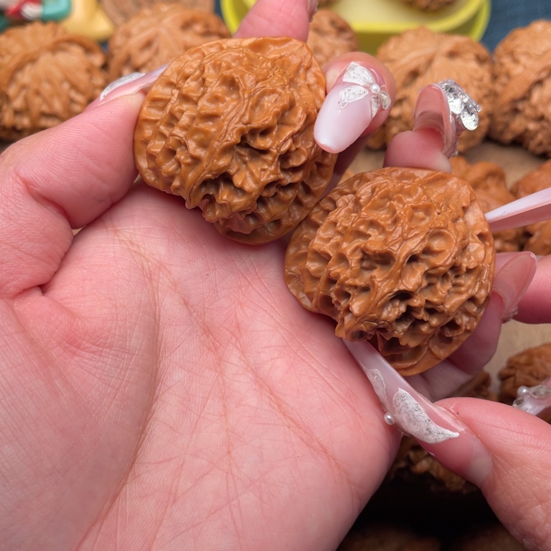 请***啊文玩核桃把件桃心苹果园39