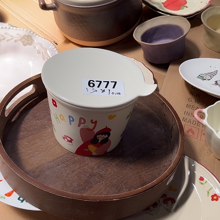 搪瓷微瑕外贸餐具6777