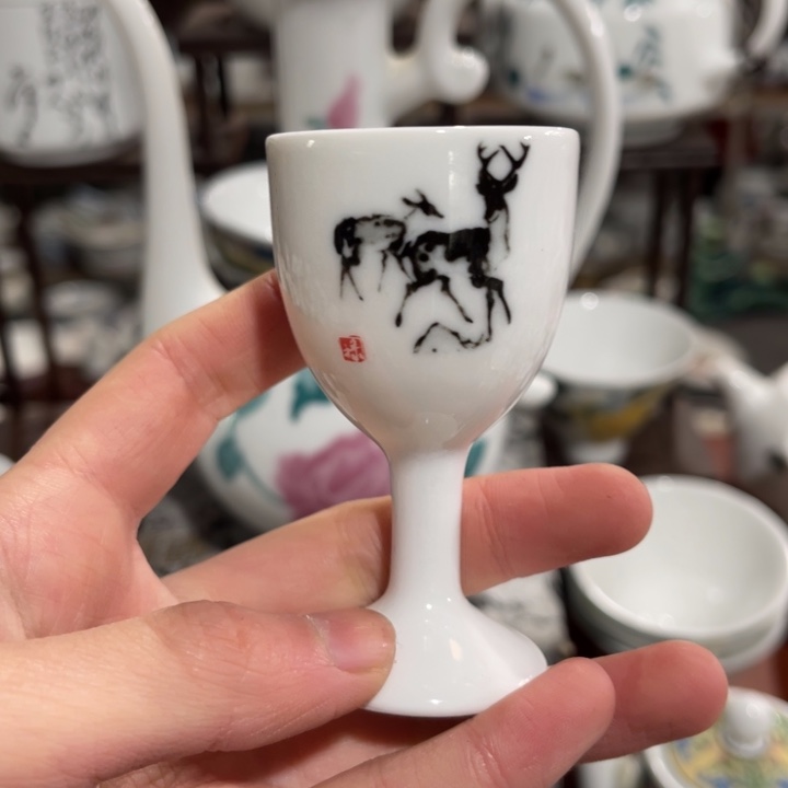 醴陵高温釉下25厘米微瑕