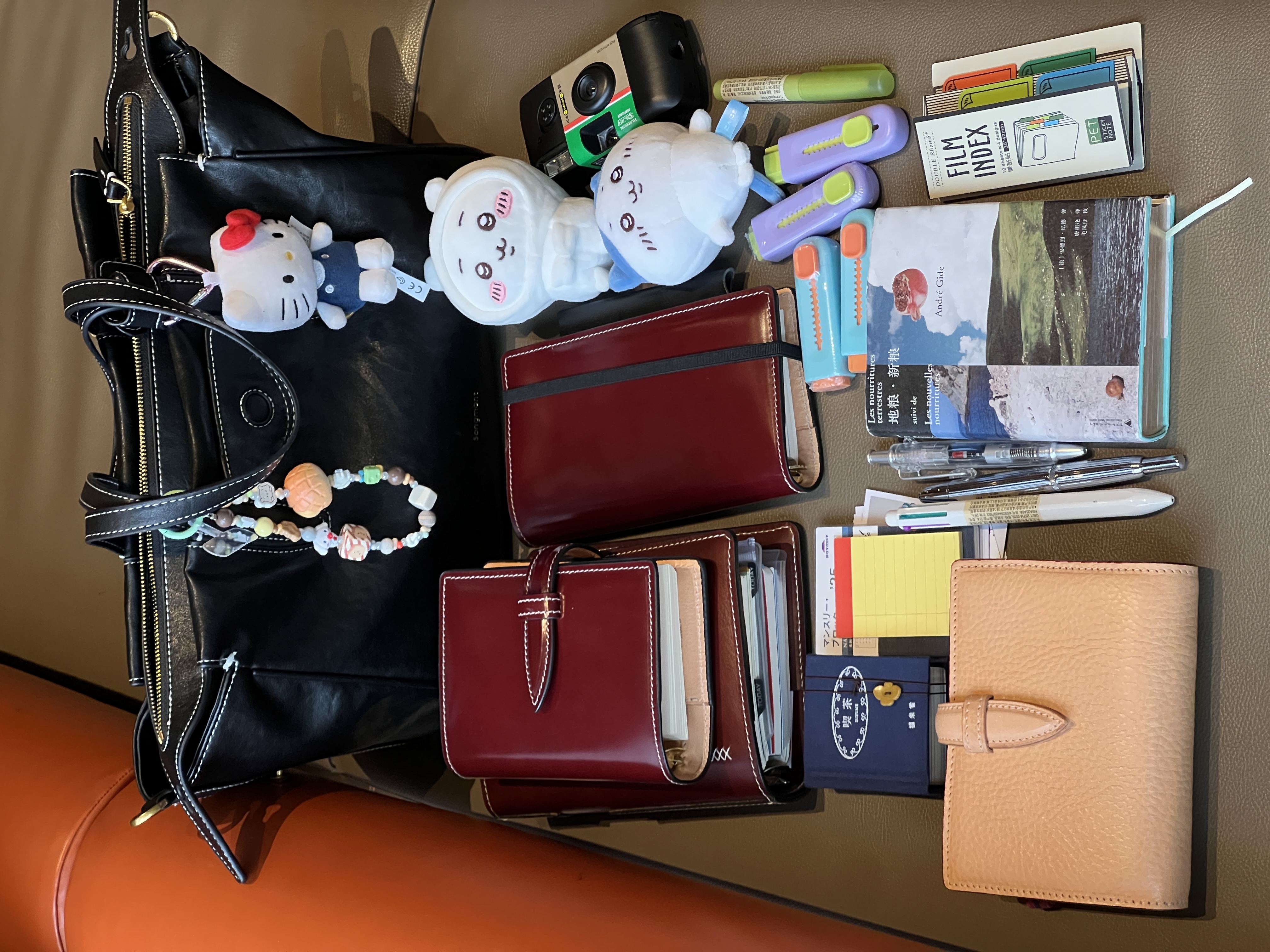 牛皮手账本笔记本A5A6A7挂件粉丝福利专拍