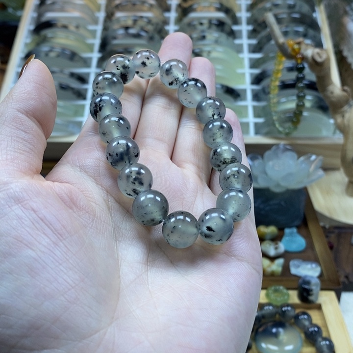 蛇纹石玉未镶嵌手链