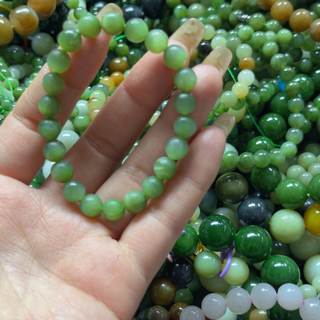 和田玉手链未镶嵌