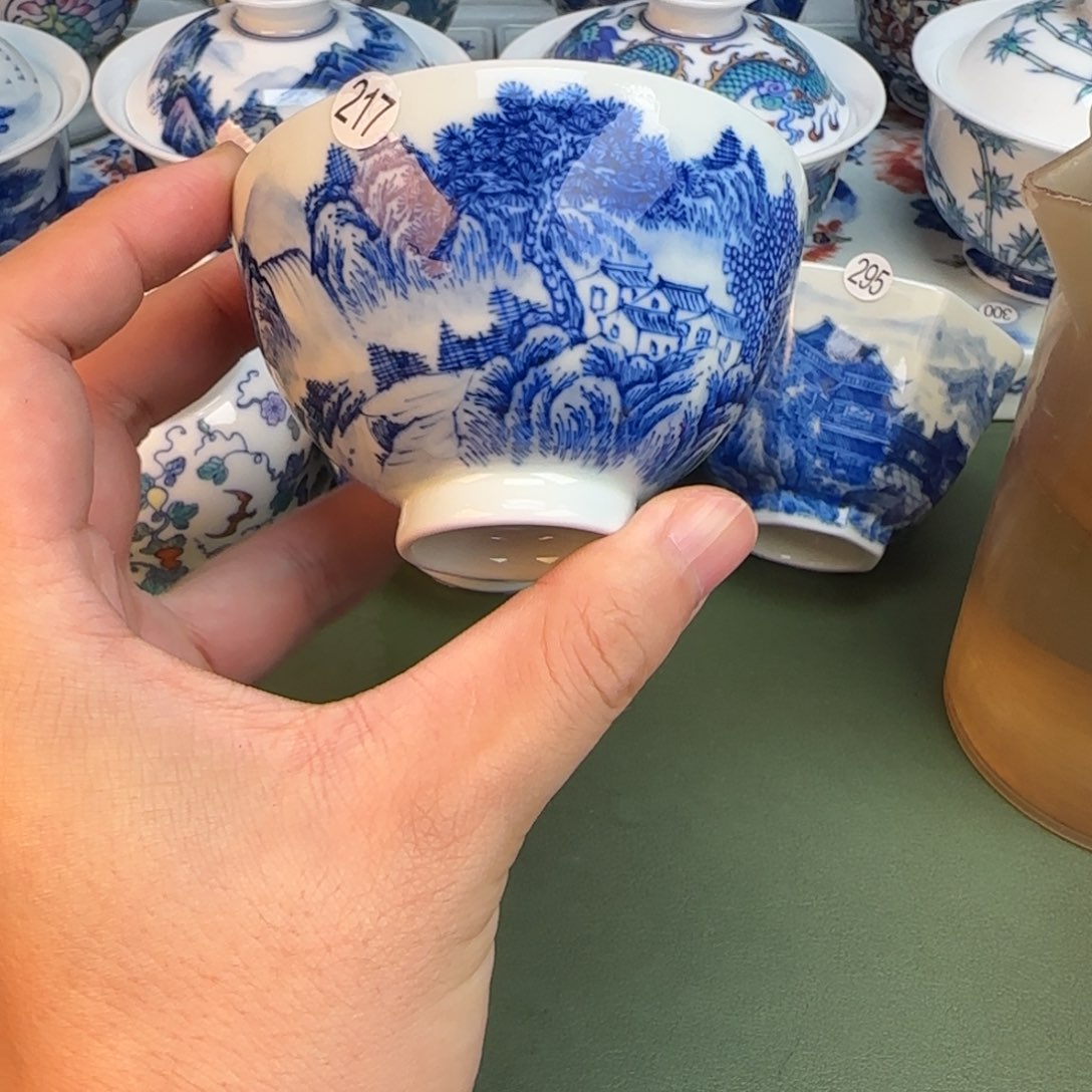 彦祖纯手工手绘茶具217