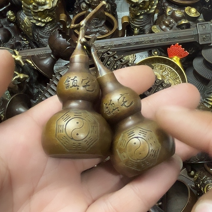 顺顺利利，铜器摆件