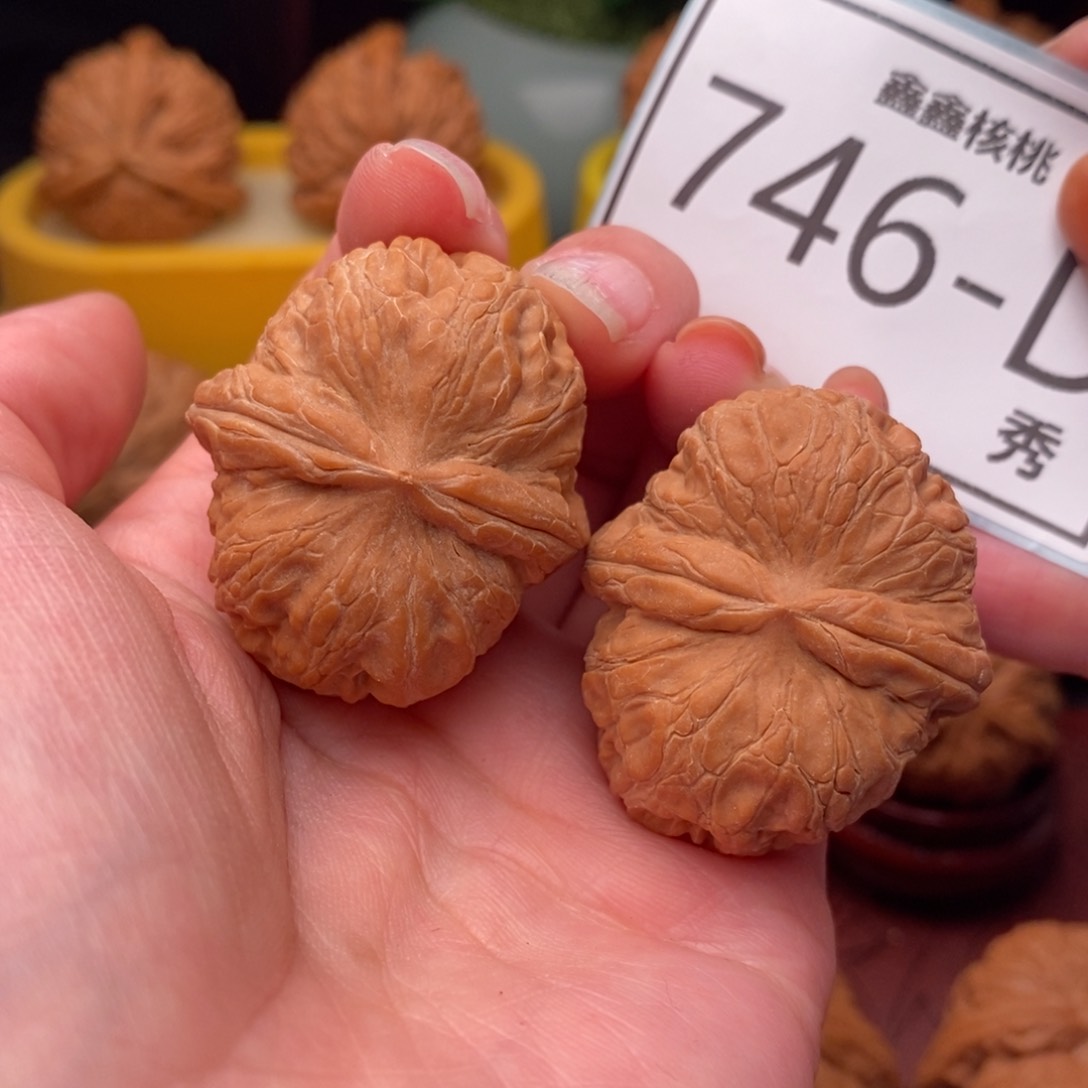 文玩核桃把件元宝37