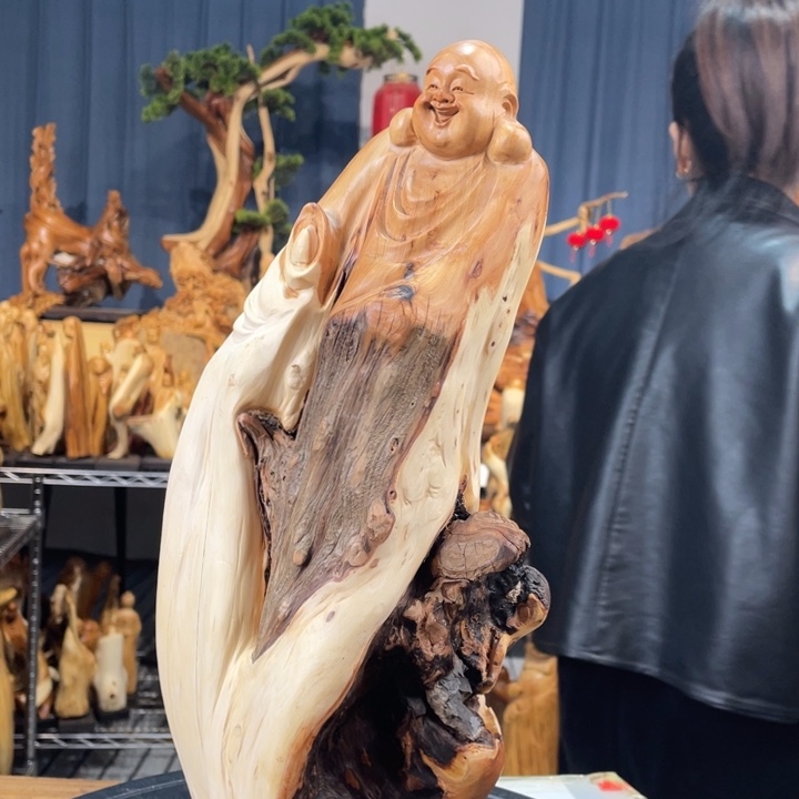 柏木（崖柏）随型摆件