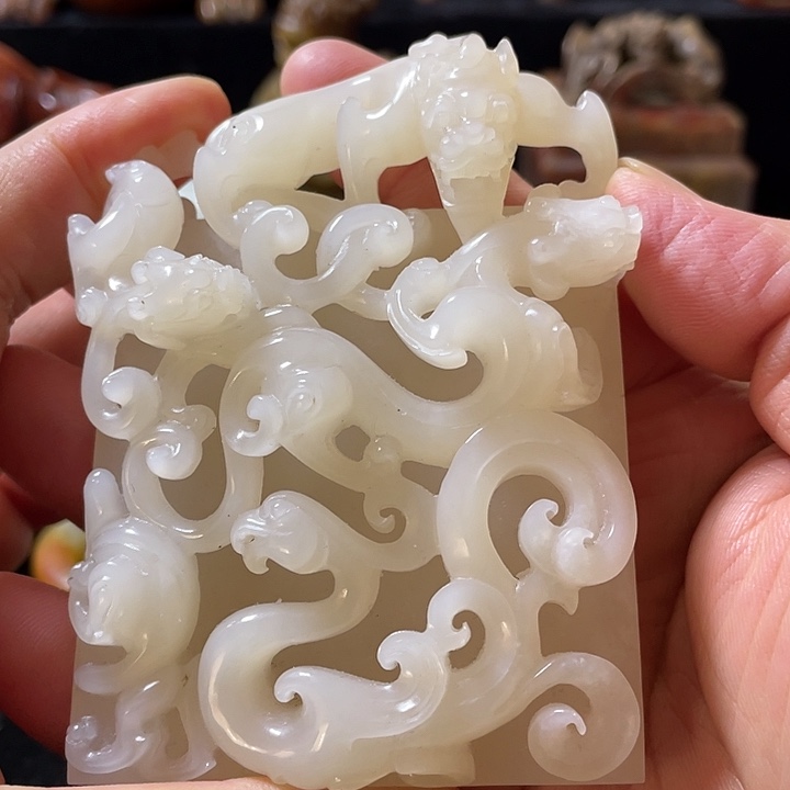 和田玉挂件未镶嵌