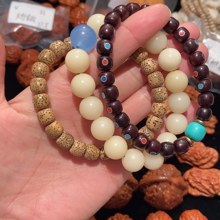 文玩核桃把件手串福利50一条