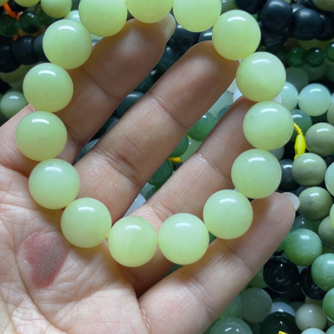 和田玉手链未镶嵌