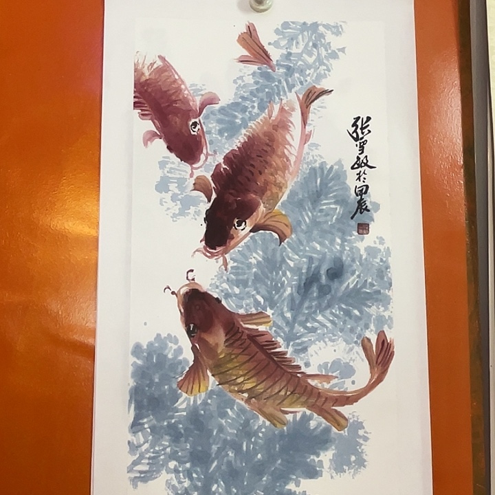 国画张圣敏先生纯手绘作品
