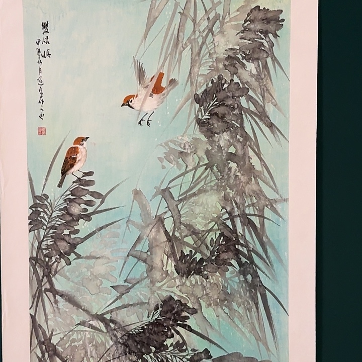 国画董老师作品画作