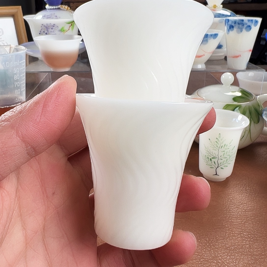 陶杯子璞玉陶瓷茶具手绘系列