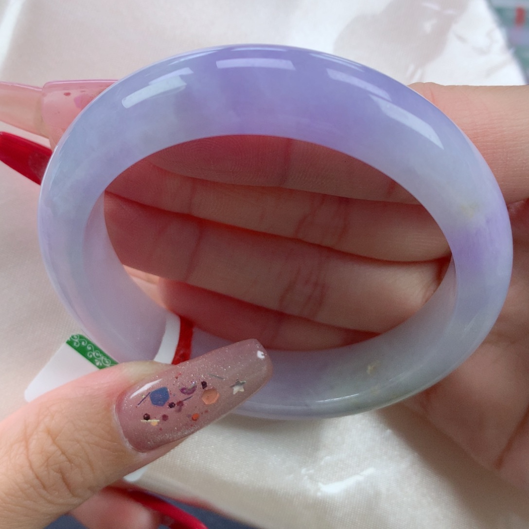 翡翠手镯未镶嵌54.3正圈