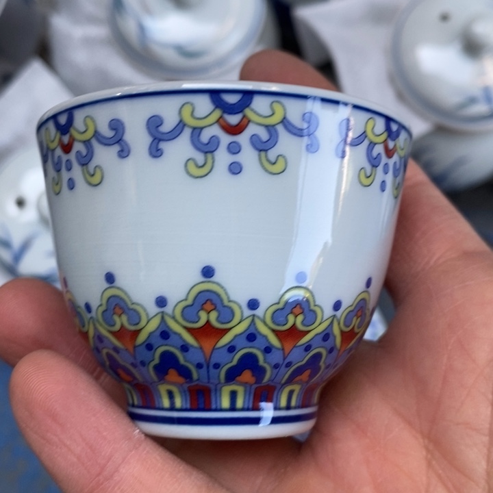 摆件陶竹溪道人如意小杯