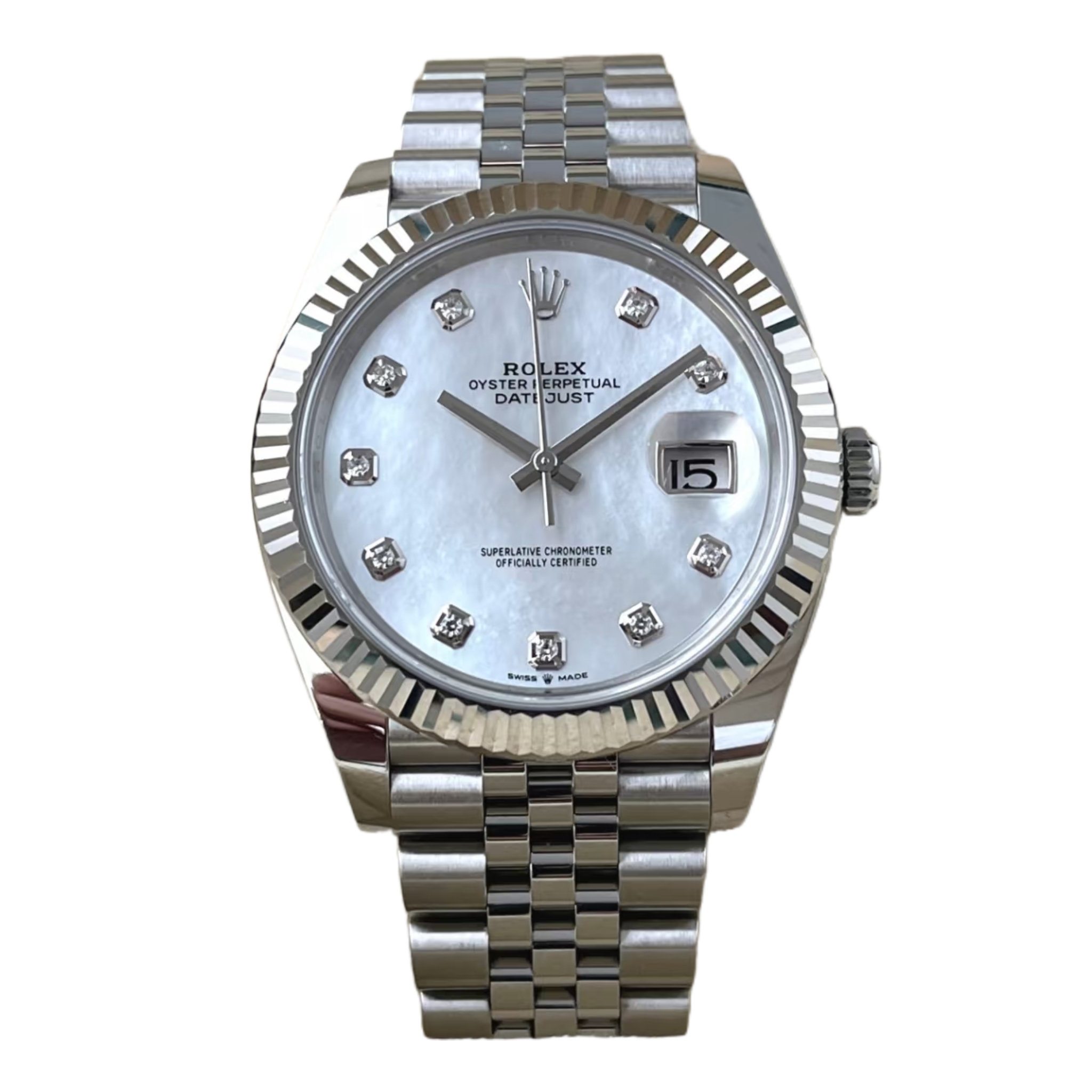 95新 Rolex/劳力士  19年全套/ 劳力士日志型系列126334