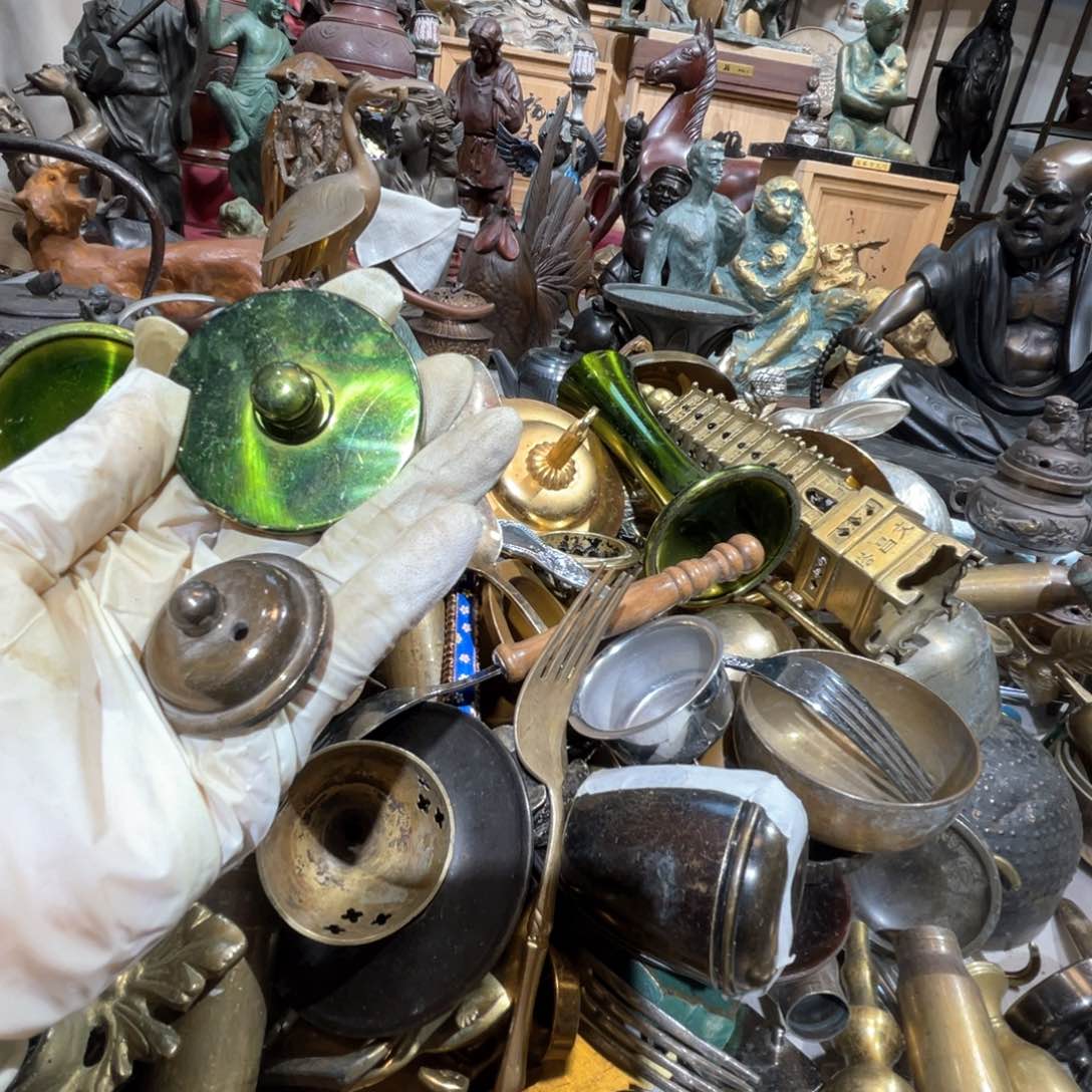 大阪回流铜器摆件