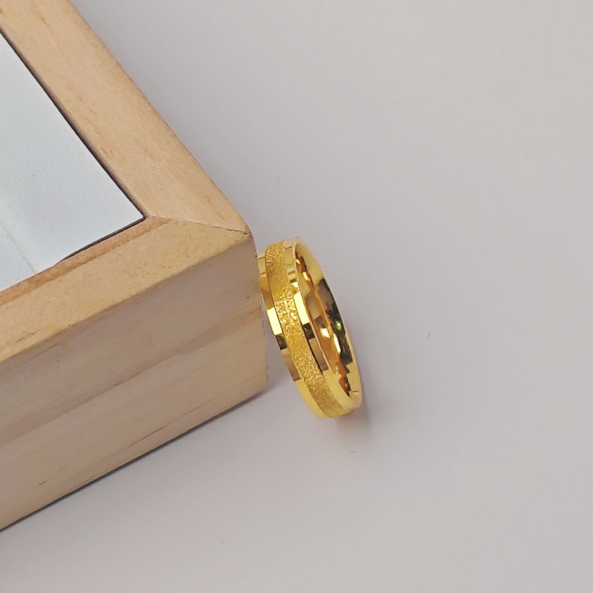 5D足金999 水贝 三生三世黄金戒指精致时尚气质经典