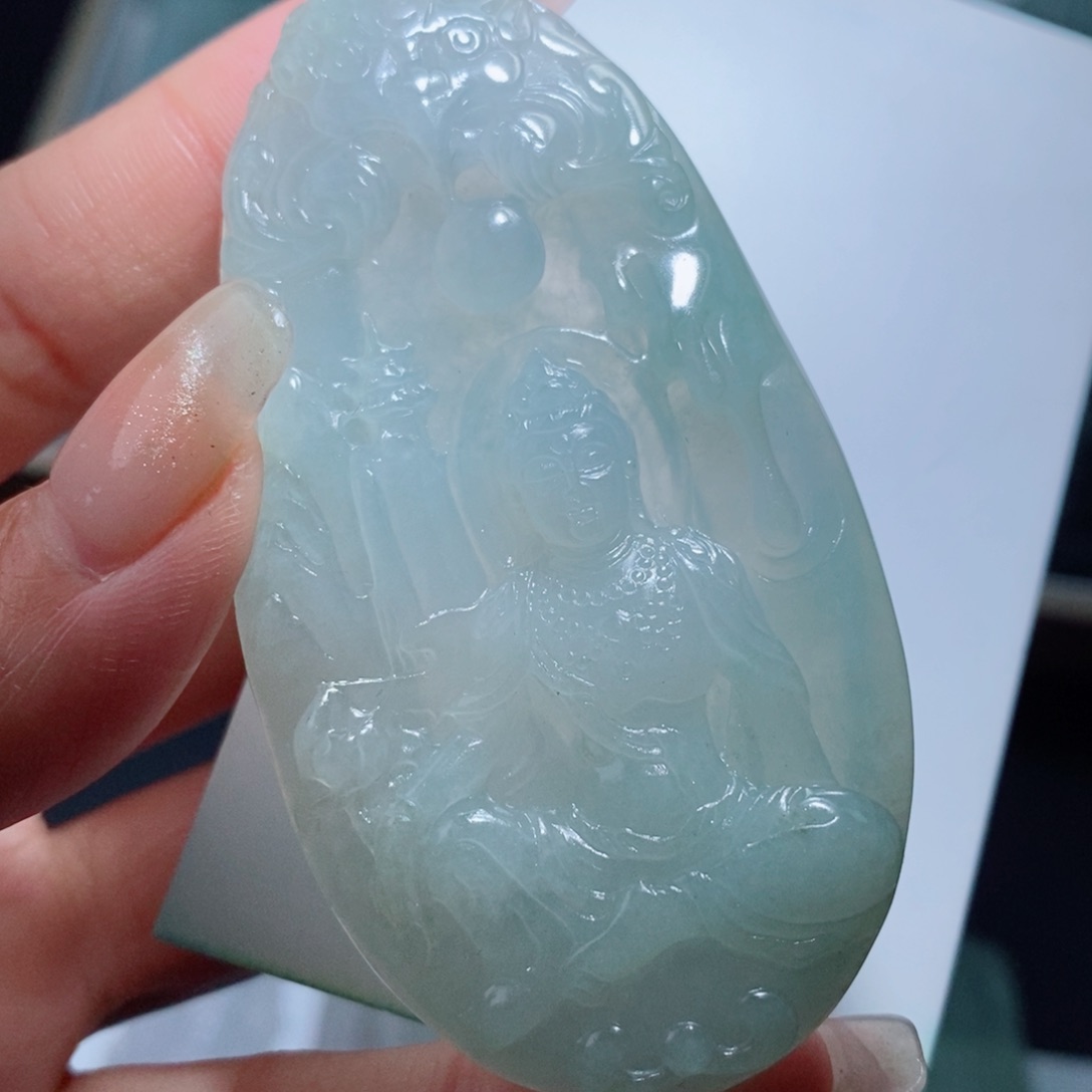 定制翡翠未镶嵌定制吊坠