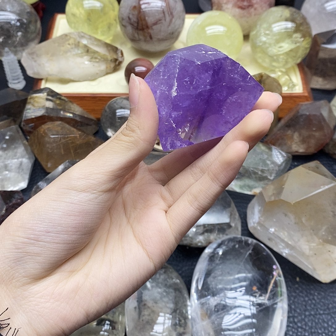 未镶嵌珠宝半成品水晶434水晶石