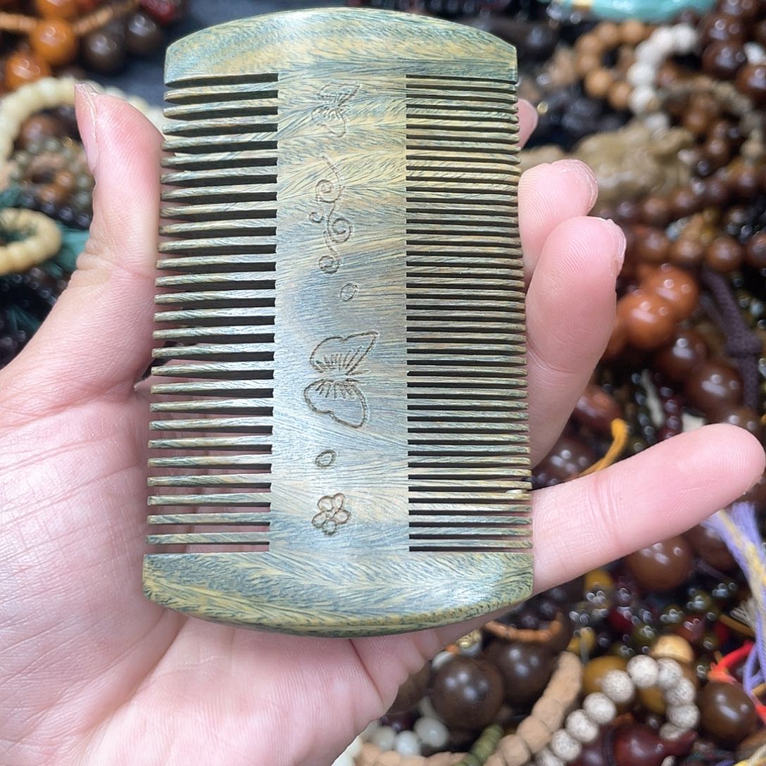 维腊木（绿檀）无事牌