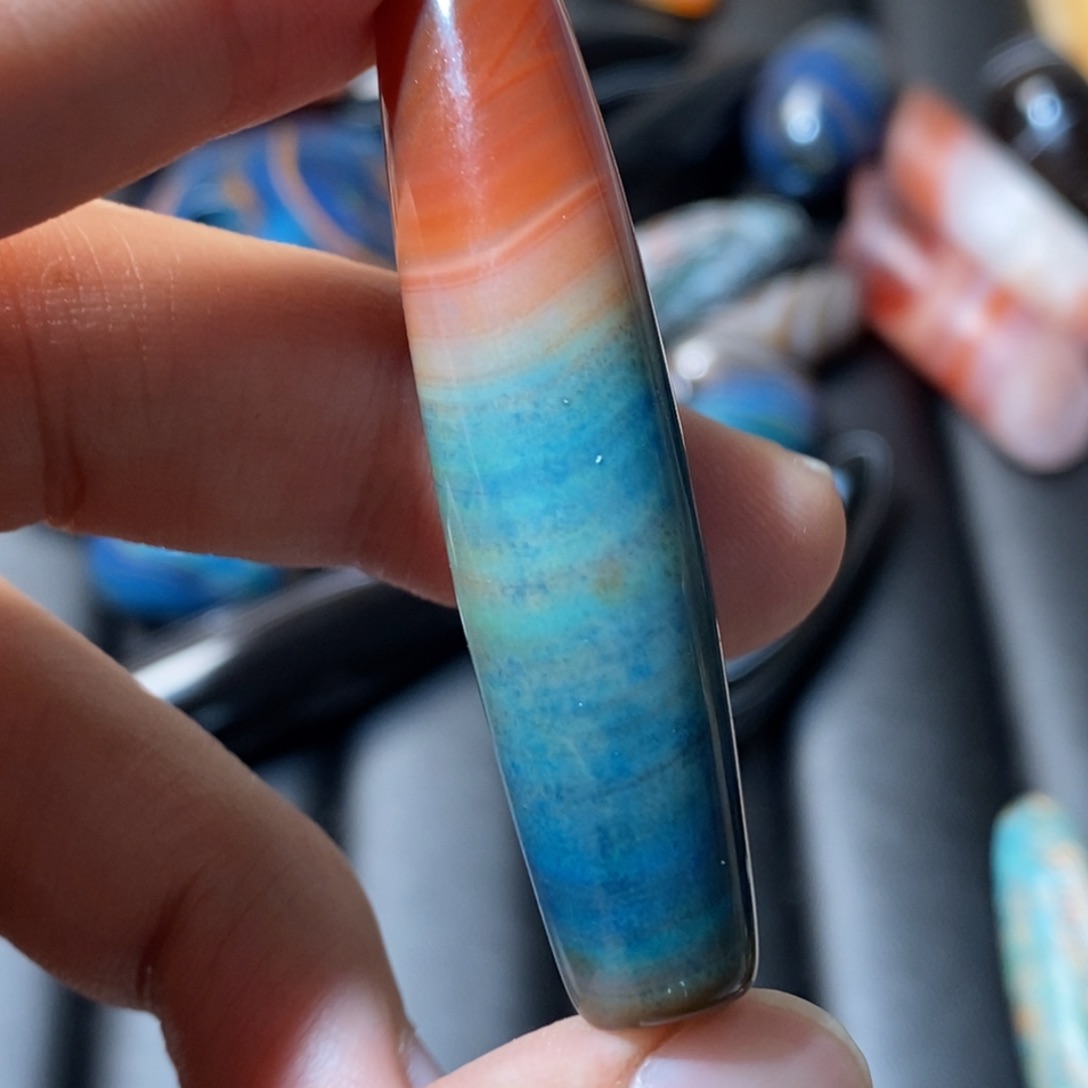 玛瑙/玉髓颈饰合金圝*