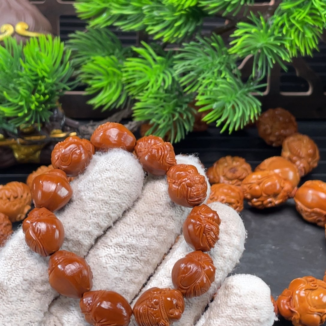 *****橄榄核手串/手链1.3地主财神果王料