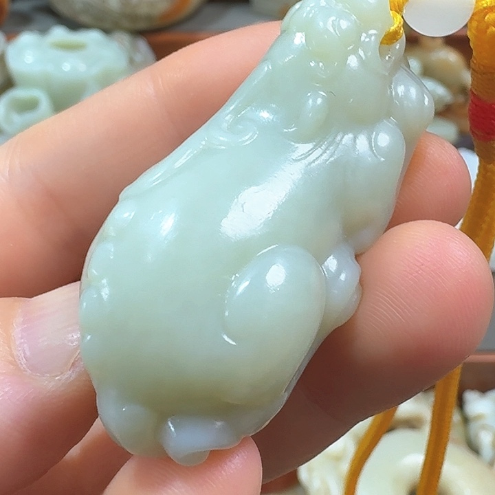 和田玉未镶嵌挂件四**?