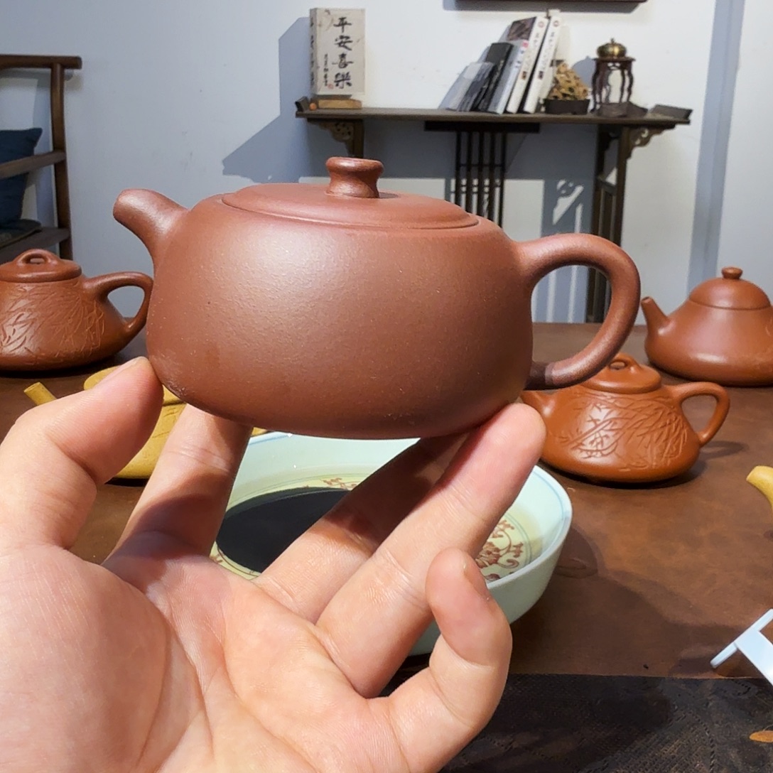 南***战茶壶紫砂原矿紫砂壶