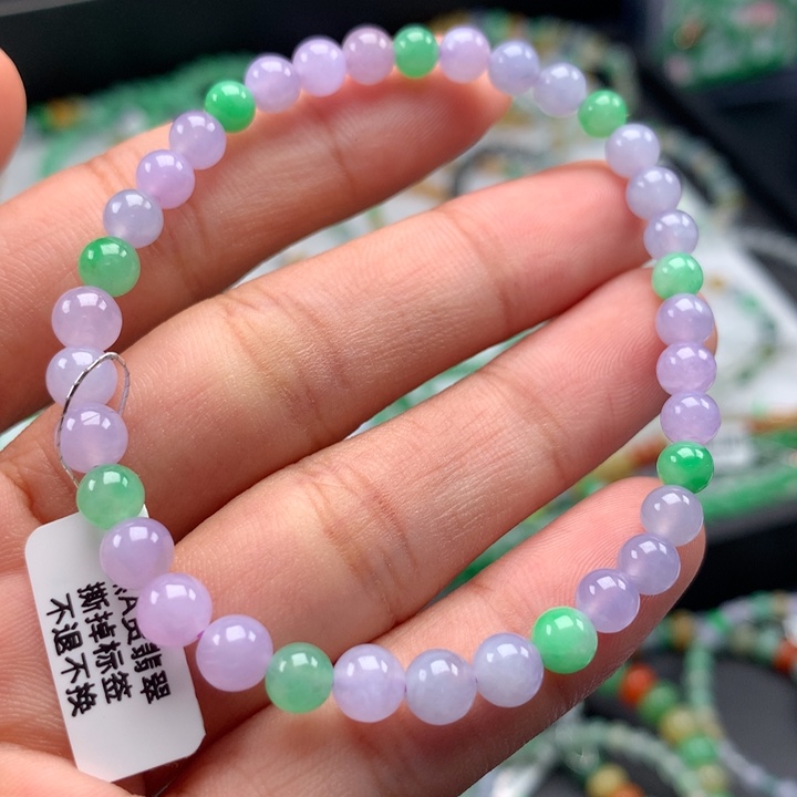 翡翠未镶嵌手镯卡