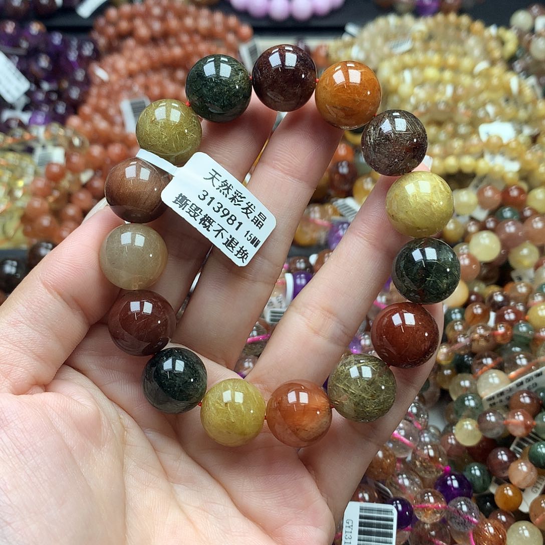 未镶嵌手链水晶，