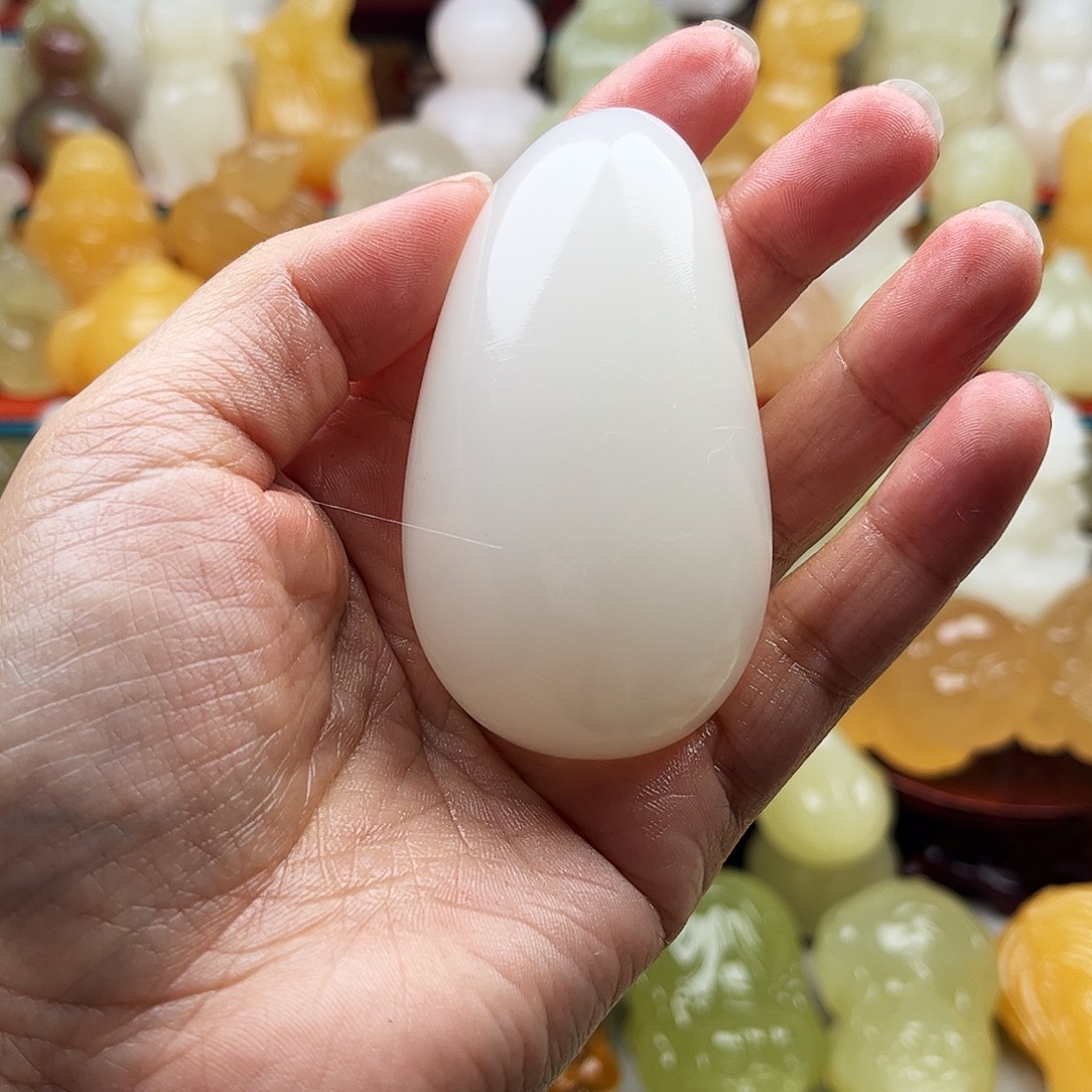 糖****石材原石手吧摆件