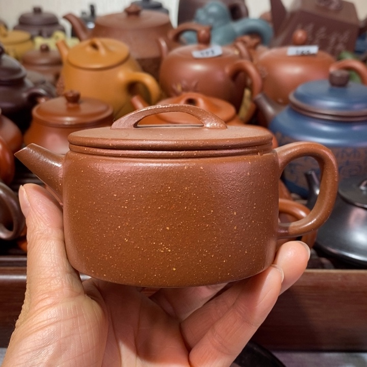 茶壶紫砂微瑕处理一把
