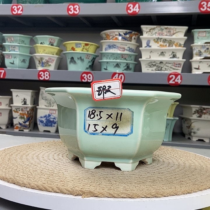 紫砂紫砂花盆3038